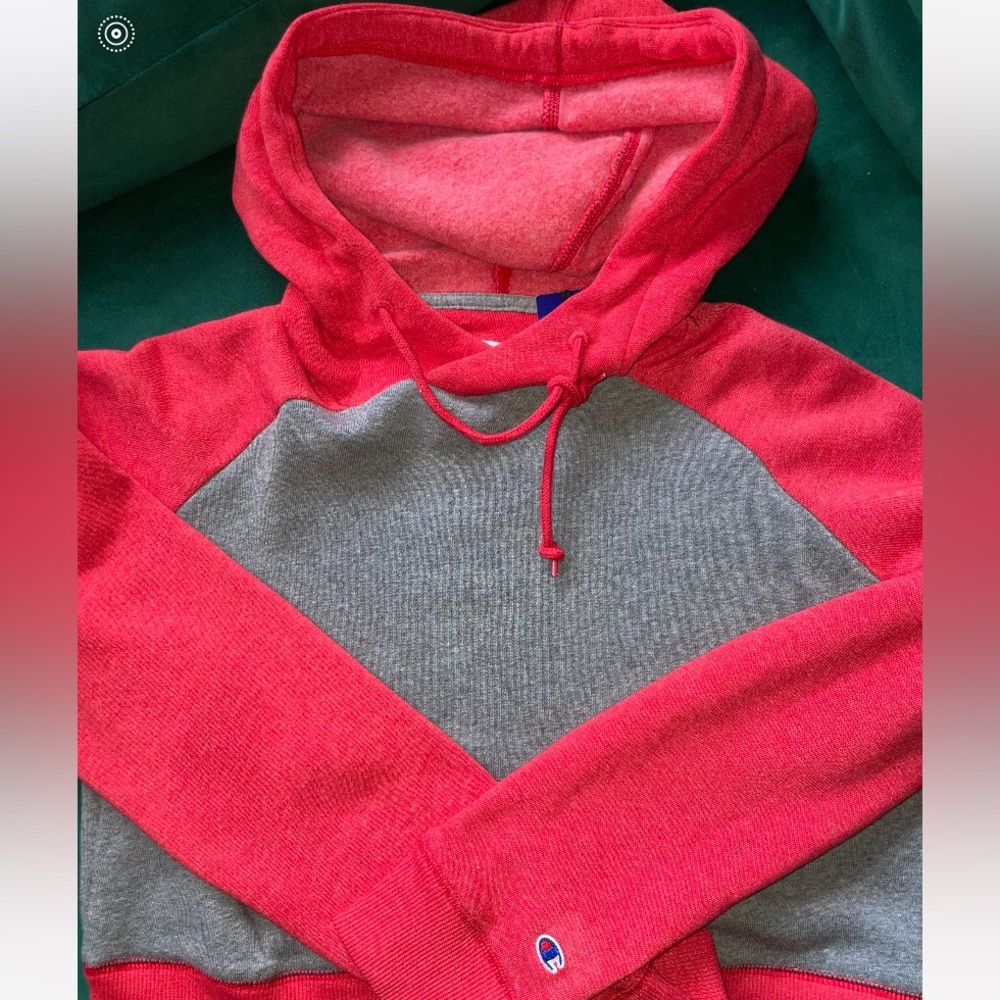 Champion crop hoodie